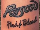 Poison Flesh & Blood OG 1990 Vinyl LP Near Mint EST 2126 UK Pressing