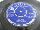 SMALL FACES..HEY GIRL..SUPERB  UK DEMO ISSUE,DECCA No F.12393