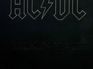 Vtg 1980 AC/DC Album BACK IN BLACK Record 1ST PRESS Lp OG VINYL is NEAR MINT