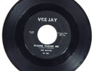 THE BEATLES 45 PLEASE PLEASE ME / FROM ME TO YOU VEE JAY FULL PRINT VJ 581 VG