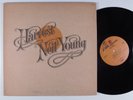 NEIL YOUNG Harvest REPRISE LP VG+ blotter gatefold w/ lyric poster m