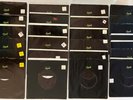 STORE STICKERS 25 BEATLES EAST COAST BLACK APPLE SLEEVES EXCELLENT CONDITION
