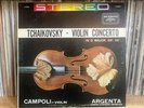 CAMPOLI TCHAIKOVSKY Violin Concerto ARGENTA Richmond London S-29085 — STEREO