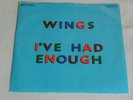Paul McCartney / Wings – I’ve Had Enough – German Import 7” Vinyl Single (1978)