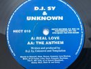 D.J. Sy & Unknown – Real Love / The Anthem (12″) Hectic Records ‎– HECT 010