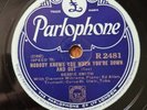 Bessie Smith Nobody knows you when your down and out shellac 10