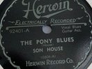Rare 78 Son House ' The Pony Blues / The Jinx Blues '