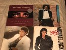 Michael Jackson vinyl 4 LP lot￼ Bad,Thriller,Off the wall,in the closet.