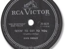 1956 ELVIS PRESLEY Rockabilly 78 RPM Record. Tryin’ to Get to You/I Love You...
