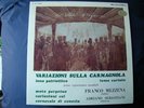 PAGANINI VARIAZIONI SULLA CARMAGNOLA FRANCO MEZZENA LP DYNAMIC ITALY NM
