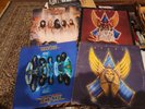 x4 ANGEL BAND METAL HAIR ROCK VINYL helluva band,  white hot, on earth..heaven