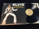 ELVIS PRESLEY LP LSP-4776 LIVE AT MADISON SQUARE GARDEN  TAN LABEL NM