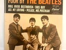 RARE FOUR BY THE BEATLES EP Record and Picture Cardboard Sleeve