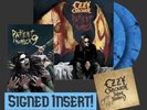 Ozzy Osbourne Patient No9 (LP 2022) Alt Art Comic Blue Smoke Vinyl signed card