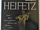 Heifetz Plays Bach : Unaccompanied Violin Sonatas RCA Victor LM-6105 3xLP NM Box