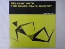 The Miles Davis Quintet Relaxin' Prestige SMJ-6532(M) Japan  VINYL LP