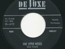 CHANTERS - Five Little Kisses / Angel Darling - DELUXE - Doo Wop R&B 45