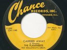 FLAMINGOS - Carried Away / Golden Teardrops - CHANCE - Doo Wop 45
