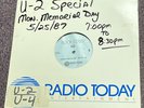 U2 Rock Stars Rare 1987 US Radio Today show double LP RARE
