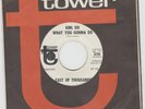 GARAGE ROCKER 45 -CAST OF THOUSANDS - GIRL DO WHAT YOU GONNA - HEAR - 1966 TOWER