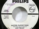 JAN FIELDS 45 Master Puppetteer / Lights Out For Me PHILIPS VG+ Promo    Jr 2724
