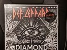 Def Leppard SIGNED Diamond Star Halos 2 LP Vinyl Lithograph Official - Sealed