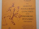 LDS-6159 The - HEIFETZ PIATIGORSKY CONCERTS / PRIMROSE 3LP BOX RCA Soria Series