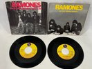 Ramones 2 45s Rockaway Beach & Do You Wanna Dance Vinyl Sire SRE 1008 1017 NM