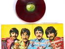 ORIGINAL 1967 RED VINYL THE BEATLES SGT PEPPERS LP APPLE JAPAN RARE