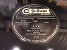 FOUR DOTS-BULLSEYE 103-RITA/HE MAN LOOKING FOR A SHE GIRL-DOO-WOP R&B 78 1956