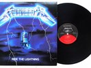 Metallica - Ride The Lightning LP 1984 USA SPECIALTY PRESSING Elektra 60396-1 SP