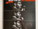 Joe Henderson 2LP, Mode For Joe—vinyl, 2013 Music Matters pressing, 45 RPM, OOP