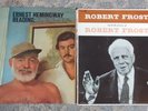 Ernest Hemingway: Reading 1965 Vinyl Record LP & Robert Frost Reads The Poems...