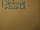 Deep Purple 24 Carat Purple UK NEAR MINT Purple Records Vinyl LP