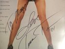 SIGNED TINA TURNER 'PRIVATE DANCER' LP NEAR MINT VINYL VG+ SLEEVE. WITH INNER