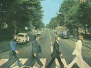 Beatles Abbey Road LP vinyl UK Apple in fully laminated sleeve. Dark green Apple