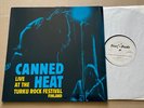CANNED HEAT Live at the Turku rock festival, Finland GERMANY g/f 2LP BEAR TRACKS