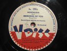 V-DISC 198 David Rose Memories of You NOSTALGIA/ Victor Young Jeannie I dream