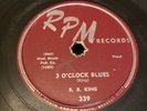 RPM 78 B.B. (BB) King - 3 O’Clock Blues / Ain’t The Way To Do It 339 V+