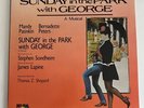 Sunday In The Park With George Sondheim Red Seal Libretto Vinyl Record Cast LP