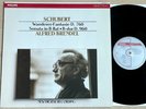 ALFRED BRENDEL Piano Sonata Fantasie SCHUBERT 1989 ED1 PHILIPS DIGITAL LP MINT