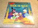 Walt Disney's Trick Or Treat Stories Songs Of Halloween LP Haunted Mansion Masks