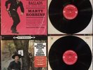 MARTY ROBBINS Gunfighter Ballads & More Gunfighter Ballads Columbia 2-Eye LPs NM