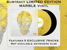 Ed Sheeran Subtract Deluxe Marble Vinyl and SIGNED Art card CD - LIMITED EDITION