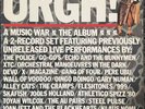 “URGH  A MUSIC WAR” Compilation From The Film. All Live, 1981 PROMO VINYLS NM