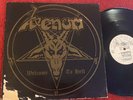 VENOM Welcome To Hell FIRST PRESS NEAT RECORDS 1002 F/EX Black Metal LP VINYL