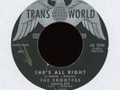 Soul 45 - The Shooters - She's All Right on Trans World Otis Redding