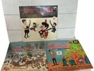 The Chipmunks Sing The Beatles, Christmas With The Chipmunks Vols 1&2 vinyl LPs