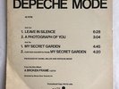 DEPECHE MODE -A Broken Frame- USA Promo 12” feat Leave In Silence (Vinyl Record)