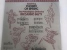 Stravinsky Rite of Spring Original Master Recording LP Riccardo Muti Philly Orch